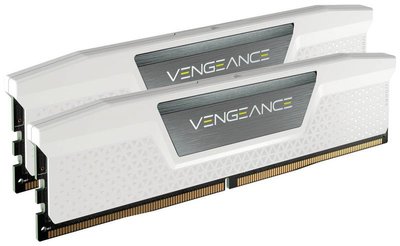 Модуль пам`ятi DDR5 2x32GB/5200 Corsair Vengeance White (CMK64GX5M2B5200C40W) CMK64GX5M2B5200C40W фото