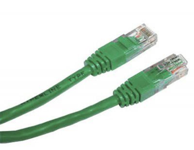 Патч-корд UTP Cablexpert (PP12-3M/G) літий, 50u "штекер із засувкою, 3 м, зелений PP12-3M/G фото