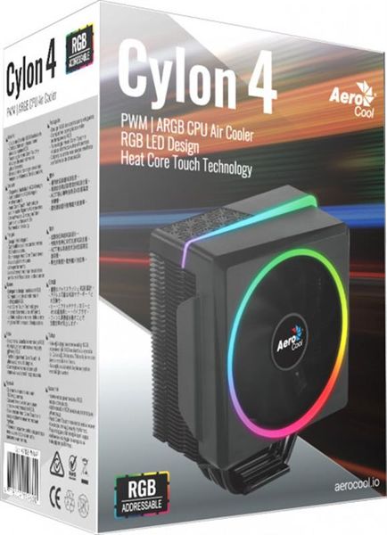 Кулер процесорний AeroCool Cylon 4 (ACTC-CL30410.06) ACTC-CL30410.06 фото