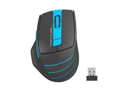 Миша бездротова A4Tech FG30S Blue/Black USB FG30S (Blue) фото