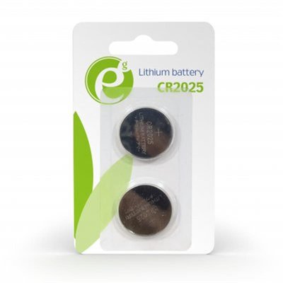 Батарейка EnerGenie Lithium CR2025 BL 2 шт EG-BA-CR2025-01 фото