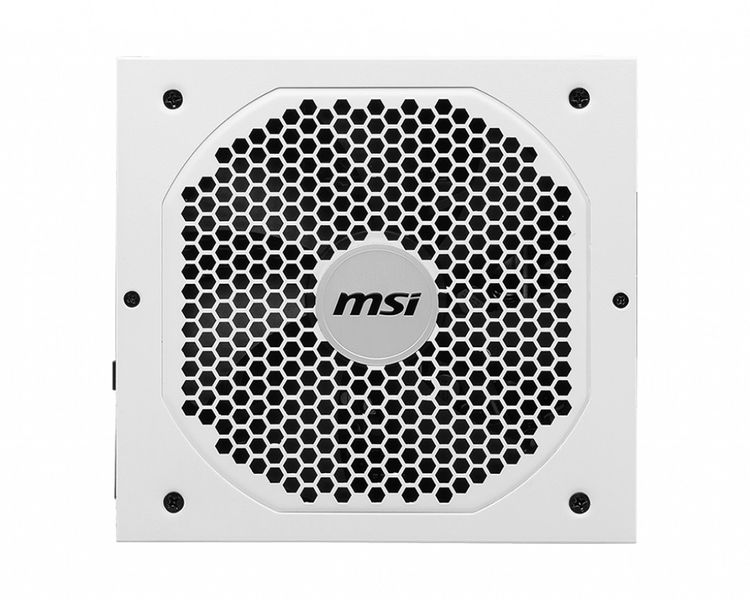 Блок живлення MSI MPG A750GF White 750W MPG A750GF WHITE фото