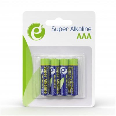 Батарейка EnerGenie Super Alkaline AAA/LR03 BL 4 шт EG-BA-AAA4-01 фото