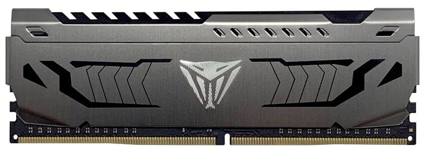 Модуль пам`яті DDR4 2x8GB/3000 Patriot Viper Steel Gray (PVS416G300C6K) PVS416G300C6K фото