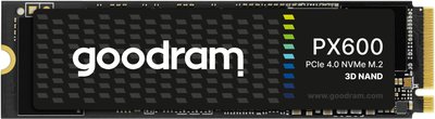 Накопичувач SSD 500GB Goodram PX600 M.2 2280 PCIe 4.0 x4 NVMe 3D NAND (SSDPR-PX600-500-80) SSDPR-PX600-500-80 фото