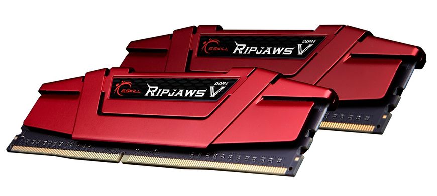 Модуль пам`ятi DDR4 2x16GB/3600 G.Skill Ripjaws V Red (F4-3600C19D-32GVRB) F4-3600C19D-32GVRB фото