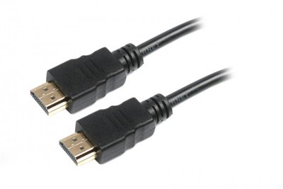 Кабель Maxxter HDMI - HDMI V 1.4 (M/M), 0.5 м, чорний (V-HDMI4-0.5M) пакет V-HDMI4-0.5M фото