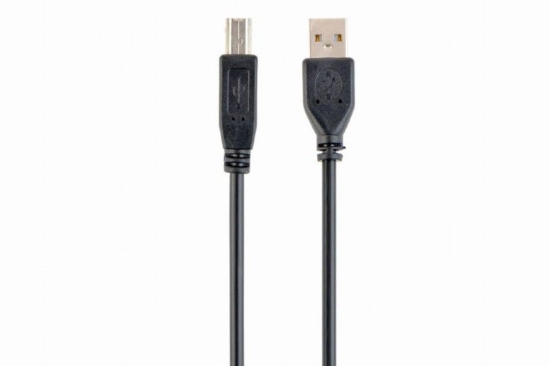 Кабель Cablexpert USB - USB Type-B V 2.0 (M/M), 1.8 м, чорний (CCP-USB2-AMBM-6) CCP-USB2-AMBM-6 фото