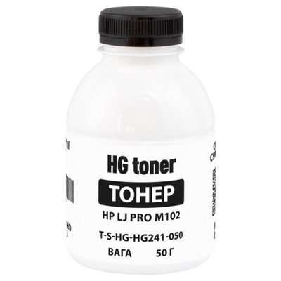 Тонер Handan (TSM-HG241-050) HP LJ Pro M102 Black, 50 г TSM-HG241-050 фото