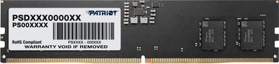 Модуль пам`яті DDR5 16GB/4800 Patriot Signature (PSD516G480081) PSD516G480081 фото
