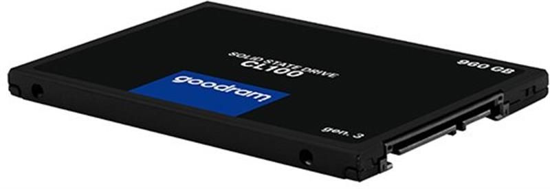 Накопичувач SSD 960GB Goodram CL100 GEN.3 2.5" SATAIII 3D TLC (SSDPR-CL100-960-G3) SSDPR-CL100-960-G3 фото