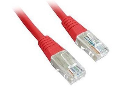Патч-корд UTP Cablexpert (PP12-3M/R) літий, 50u "штекер із засувкою, 3 м, червоний PP12-3M/R фото