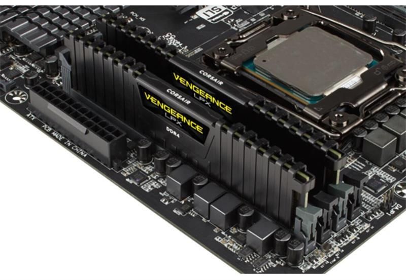Модуль пам`ятi DDR4 2x16GB/3200 Corsair Vengeance LPX Black (CMK32GX4M2E3200C16) CMK32GX4M2E3200C16 фото