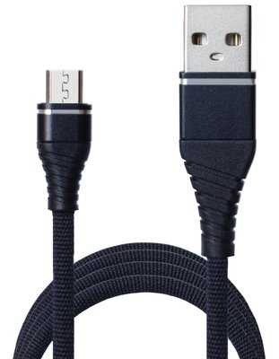 Кабель Grand-X USB - micro USB (M/M), Cu, 2.1 A, 1.2 м, Black (NM012BK) NM012BK фото