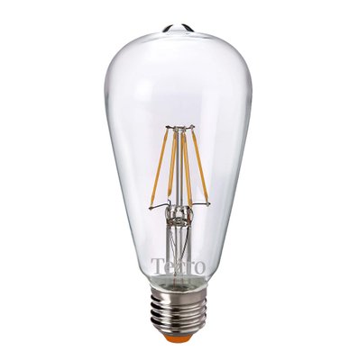 Лампа світлодіодна Tecro Loft 3W E27 2700K (ST64-3W-2.7K-E27) Loft ST64-3W-2.7K-E27 фото