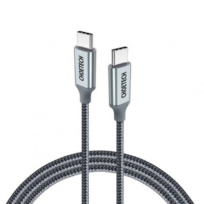 Кабель Choetech USB Type-C - USB Type-C (M/M), 1.8 м, Grey (XCC-1002) XCC-1002 фото
