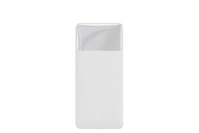 Універсальна мобільна батарея Baseus Bipow Digital Display 15W 20000mAh White (PPDML-J02) (1283126559204) 1283126559204 фото