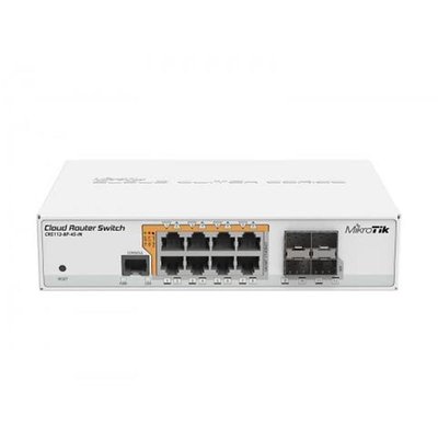 Комутатор MikroTik CRS112-8P-4S-IN CRS112-8P-4S-IN фото