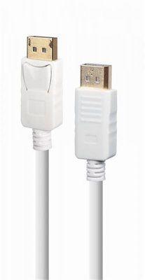 Кабель Cablexpert DisplayPort - DisplayPort V 1.2 (M/M), 1.8 м, білий (CC-DP2-6-W) CC-DP2-6-W фото