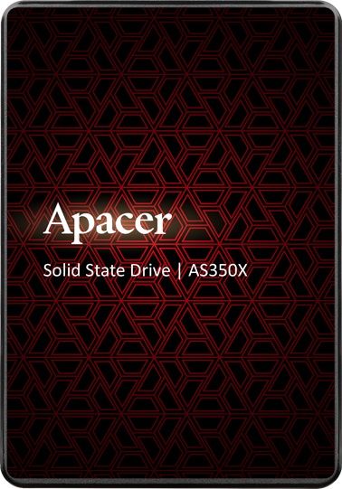 Накопичувач SSD 1TB Apacer AS350X 2.5" SATAIII 3D TLC (AP1TBAS350XR-1) AP1TBAS350XR-1 фото