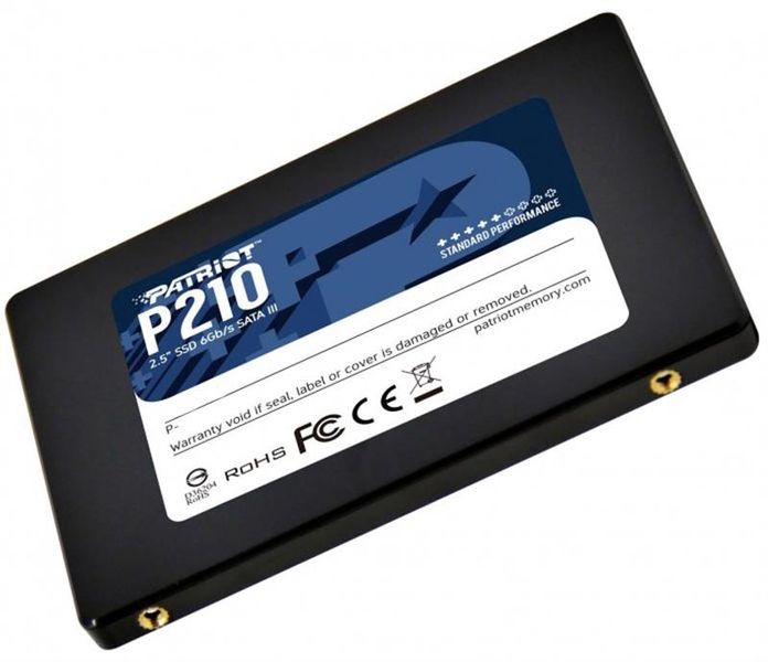 Накопичувач SSD 512GB Patriot P210 2.5" SATAIII TLC (P210S512G25) P210S512G25 фото