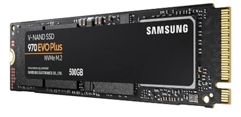 Накопичувач SSD 500GB Samsung 970 EVO Plus M.2 PCIe 3.0 x4 V-NAND MLC (MZ-V7S500BW) MZ-V7S500BW фото