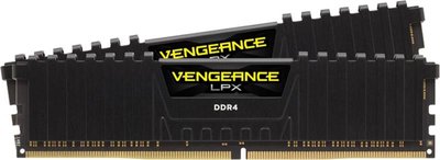 Модуль пам`ятi DDR4 2x16GB/3600 Corsair Vengeance LPX Black (CMK32GX4M2D3600C18) CMK32GX4M2D3600C18 фото