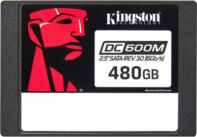 Накопичувач SSD 480GB Kingston SSD DC600M 2.5" SATAIII 3D TLC (SEDC600M/480G) SEDC600M/480G фото
