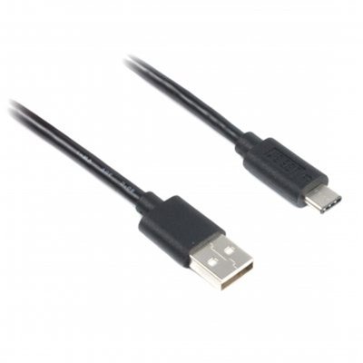 Кабель Cablexpert USB - USB Type-C V 2.0 (M/M), 1 м, чорний (CCP-USB2-AMCM-1M) CCP-USB2-AMCM-1M фото