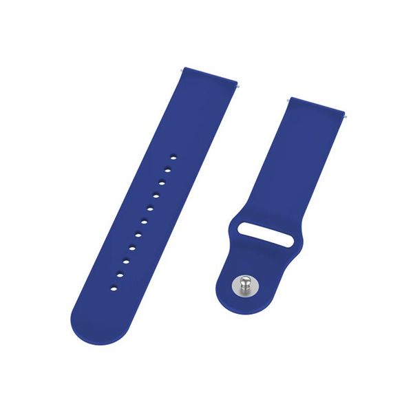 Силіконовий ремінець BeCover для Samsung Galaxy Watch 46mm/Watch 3 45mm/Gear S3 Classic/Gear S3 Frontier Dark-Blue (706314) 706314 фото