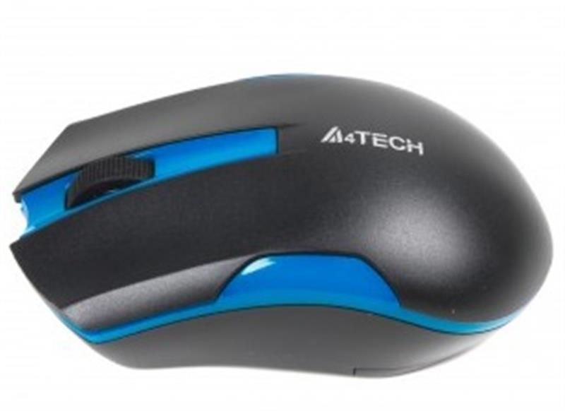 Миша бездротова A4Tech G3-200N Black/Blue USB V-Track G3-200N (Black+Blue) фото