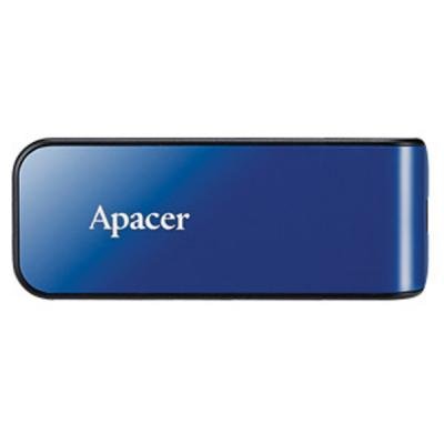 Флеш-накопичувач USB 64GB Apacer AH334 Blue (AP64GAH334U-1) AP64GAH334U-1 фото
