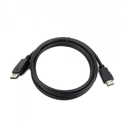Кабель Cablexpert DisplayPort - HDMI (M/M), 3 м, Black (CC-DP-HDMI-3M) CC-DP-HDMI-3M фото