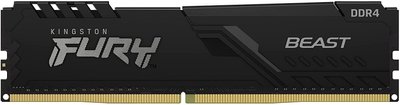 Модуль пам`ятi DDR4 32GB/3200 Kingston Fury Beast Black (KF432C16BB/32) KF432C16BB/32 фото