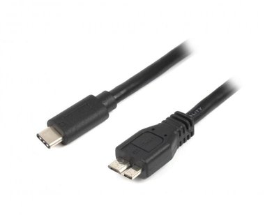 Кабель Cablexpert USB Type-C - micro USB Type-B (M/M), 1 м, чорний (CCP-USB3-mBMCM-1M) CCP-USB3-mBMCM-1M фото